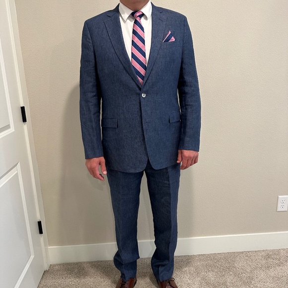 Brooks Brothers Linen Suit - Picture 1 of 7